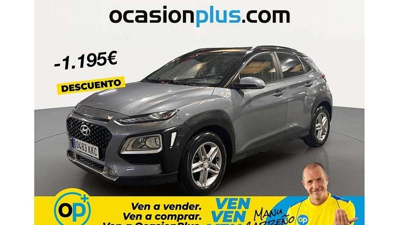 Usado Hyundai Kona 120 CV (88 kW) 2018 Gris plata SUV
