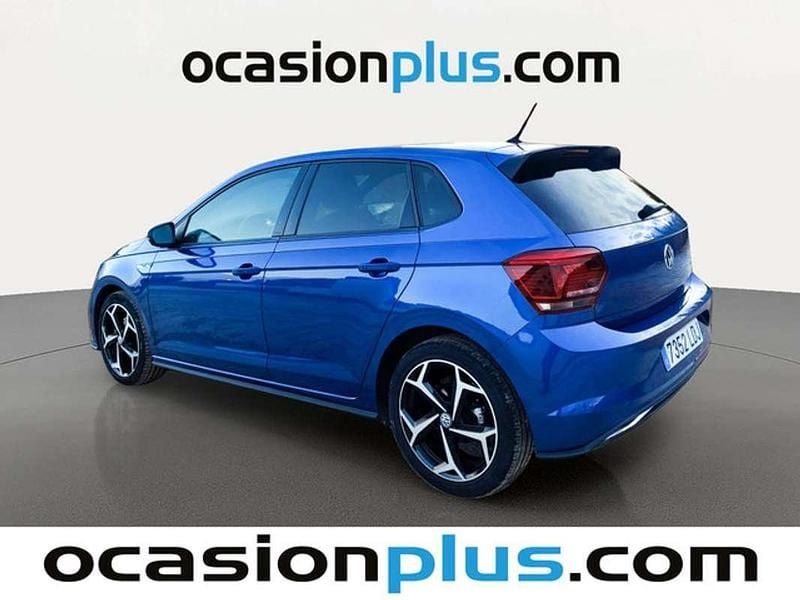 Usado VW Polo Sportline 116 CV (85 kW) 2019 Azul Utilitario