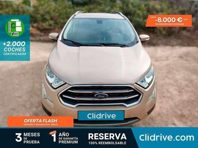 Beige Usado 2019 Ford Ecosport Titanium SUV | 12.690 € (Buen precio) - Imagen 1/3