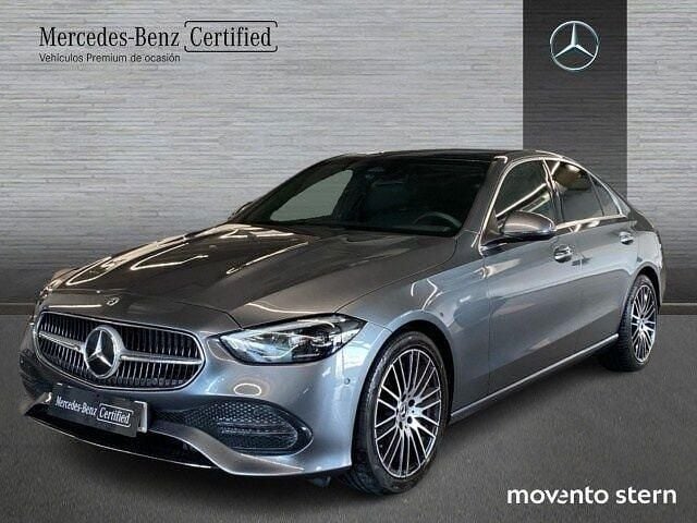 Gris Usado 2021 Mercedes C220 Avantgarde Berlina | 35.800 € (Precio justo) - Imagen 1/4
