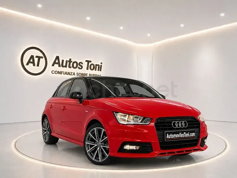 Usado Audi A1 Sportback 95 CV (69 kW) 2017 Rojo Utilitario