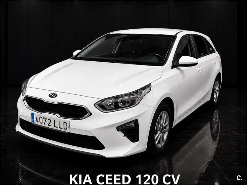 Usado Kia Ceed 120 CV (88 kW) 2020 Blanco Utilitario