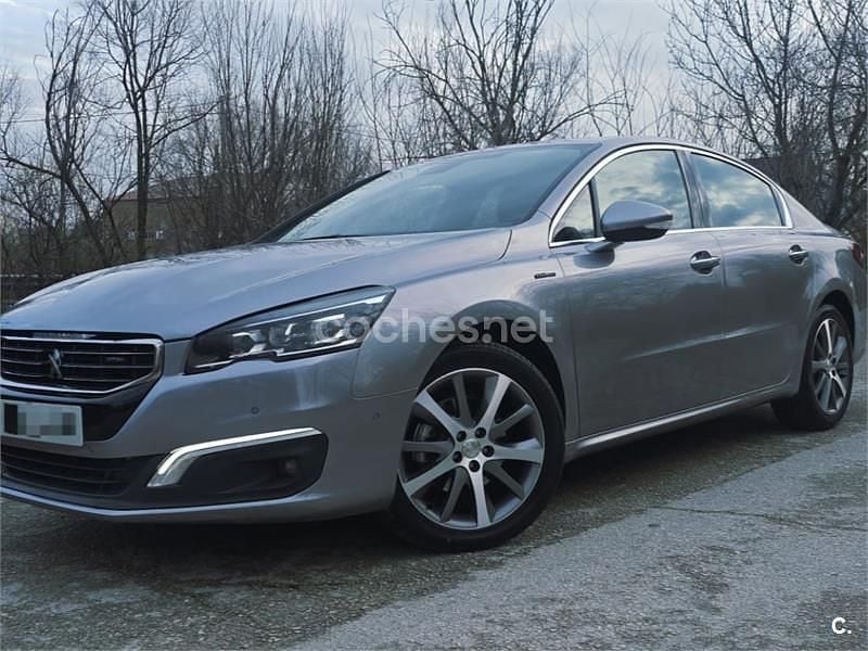 Usado Peugeot 508 GT-line 150 CV (110 kW) 2016 Gris / plata Berlina