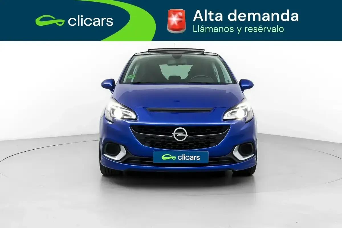 Usado Opel Corsa OPC 210 CV (154 kW) 2016 Azul Utilitario