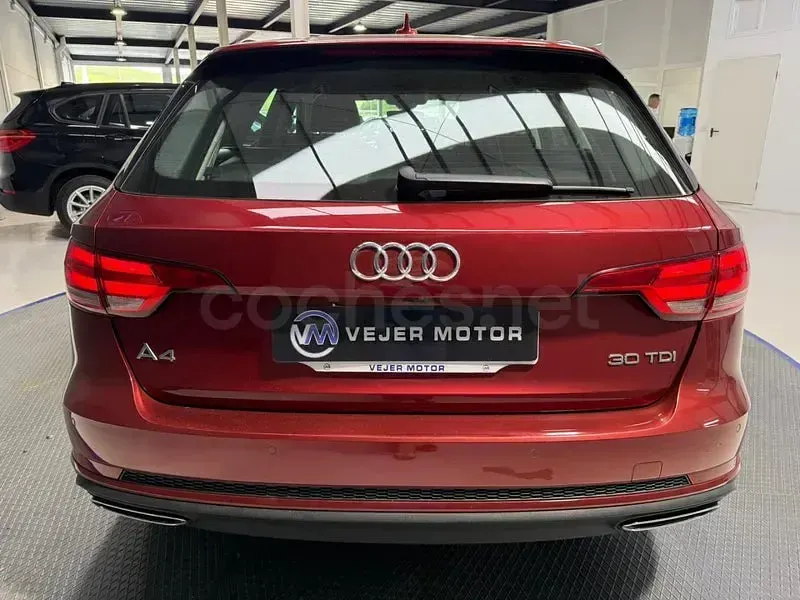 Brugt Audi A4 Advanced Plus 122 HK (89 kW) 2019 Rød Stationcar