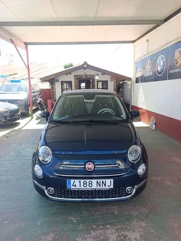 Usado Fiat 500e Icon 69 kW (95 CV) 2022 Azul Descapotable