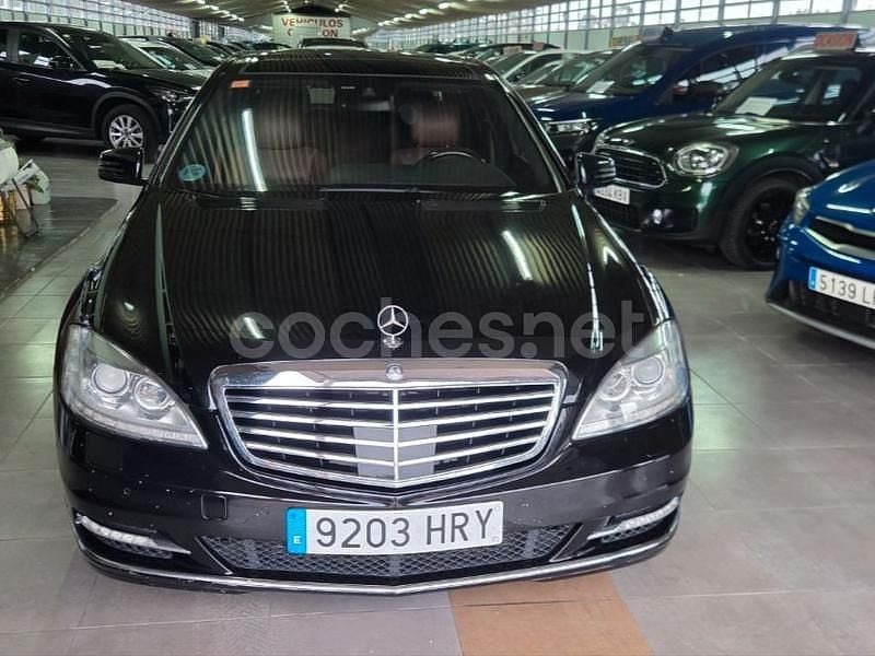 Usado Mercedes S350 258 CV (189 kW) 2012 Negro Berlina