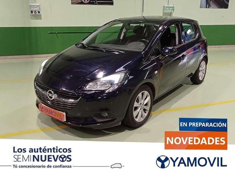 Azul Usado 2018 Opel Corsa Selective Utilitario | 9480 € (Precio justo) - Imagen 1/4