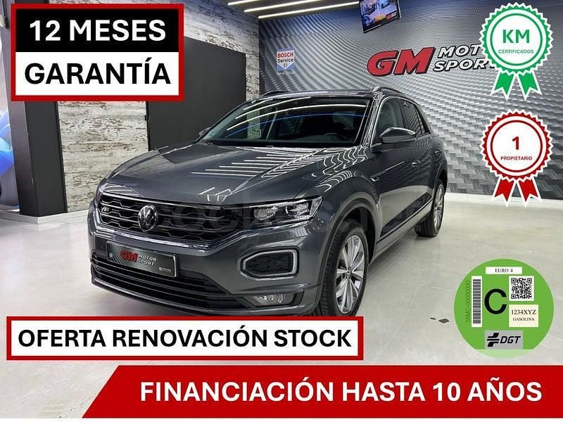 Usado VW T-Roc Advance 110 CV (80 kW) 2021 Gris / plata SUV