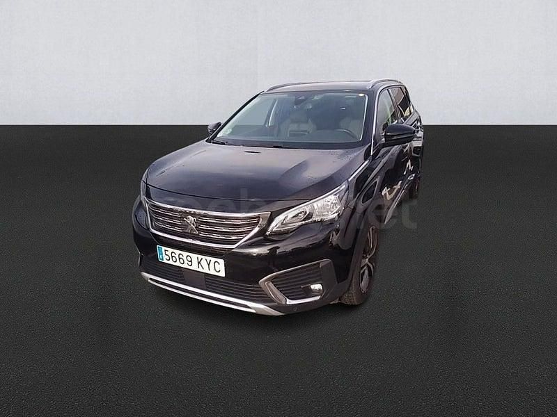 Usado Peugeot 5008 Allure 130 CV (95 kW) 2019 Negro SUV