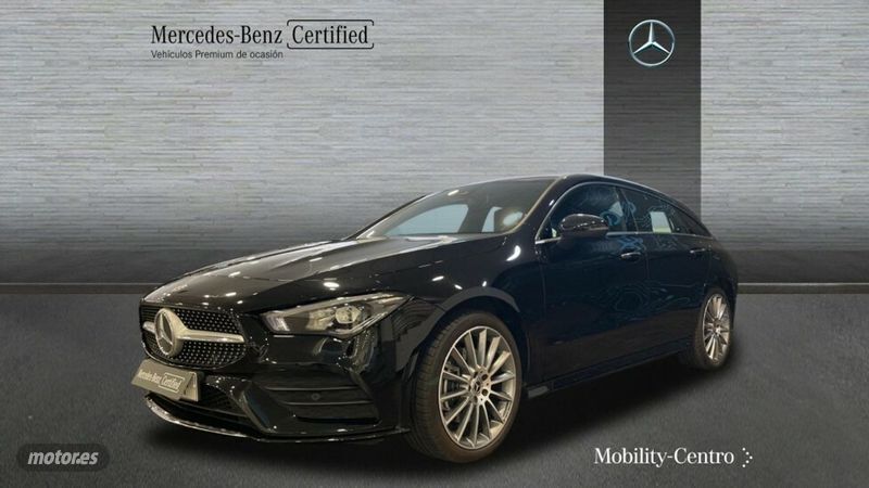 Negro Usado 2022 Mercedes CLA250e Shooting Brake AMG line Familiar | 40.205 € - Imagen 1/4