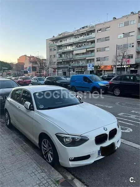 Usado BMW 116 Efficient Dynamics 116 CV (85 kW) 2013 Blanco Utilitario