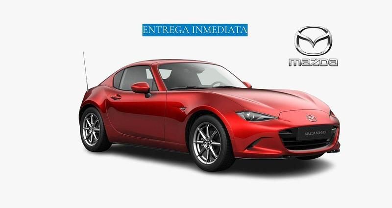 Rojo Nuevo 2025 Mazda MX5 Exclusive-Line Descapotable | 33.950 € - Imagen 1/4