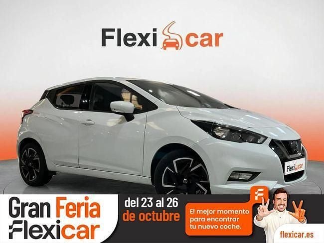 Blanco Usado 2021 Nissan Micra Acenta Utilitario | 12.470 € (Precio justo) - Imagen 1/4