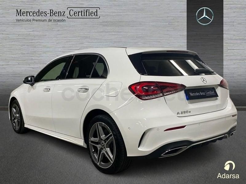 Usado Mercedes A250 AMG line 218 CV (160 kW) 2020 Blanco Berlina