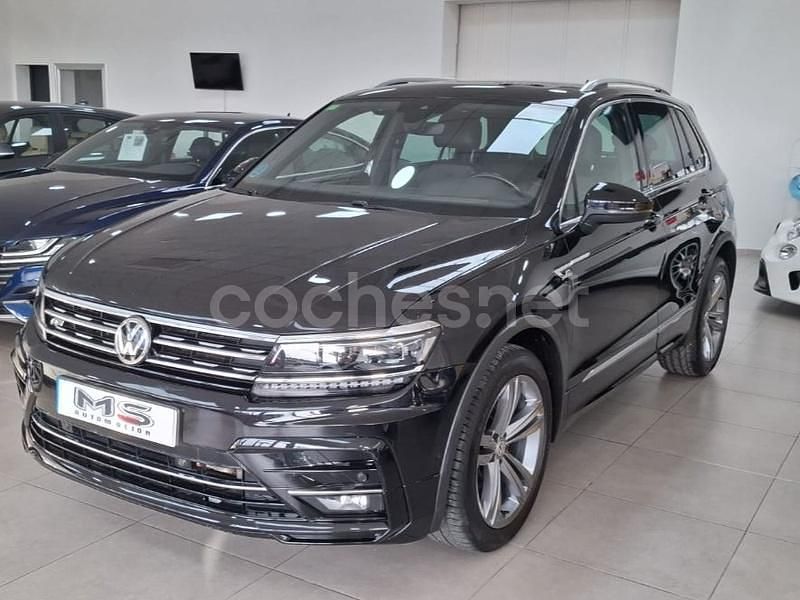 Negro Usado 2019 VW Tiguan Sportline SUV | 26.199 € (Precio justo) - Imagen 1/4
