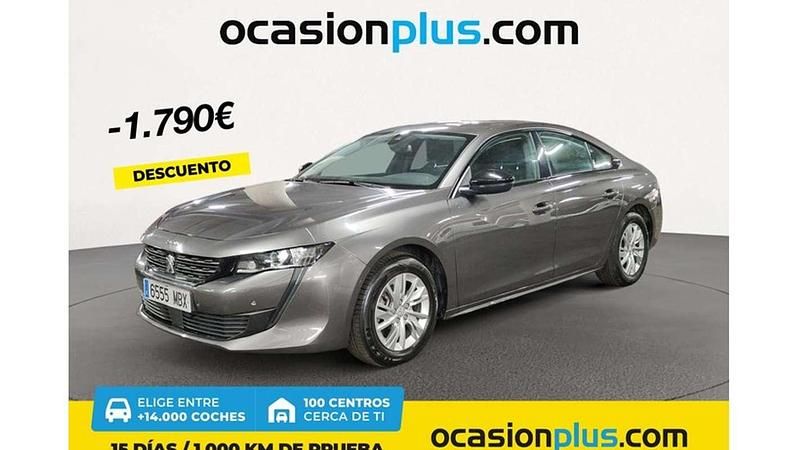Gris Usado 2022 Peugeot 508 Active Berlina | 17.900 € (Precio justo) - Imagen 1/4