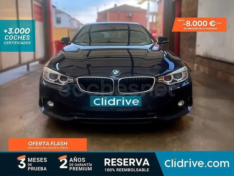 Usado BMW 420 190 CV (139 kW) 2017 Azul Coupe