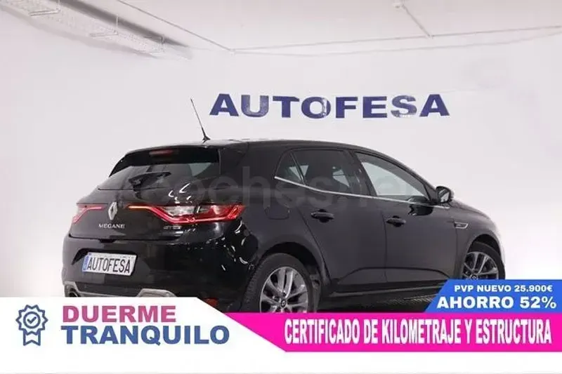 Usado Renault Mégane GT Line GT-Line 130 CV (95 kW) 2016 Negro Berlina