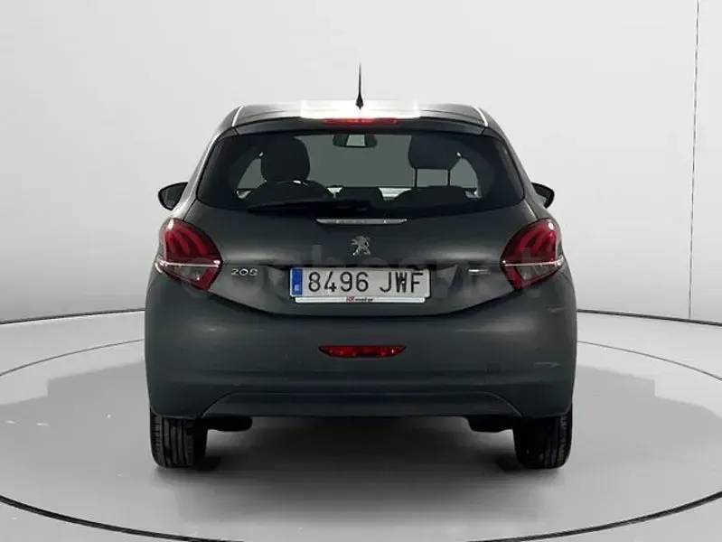 Usado Peugeot 208 Allure 110 CV (80 kW) 2017 Gris / plata Utilitario