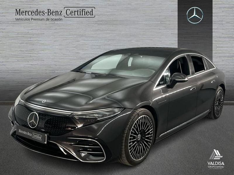 Usado Mercedes EQS450+ Edition 264 kW (360 CV) 2024 Gris Berlina