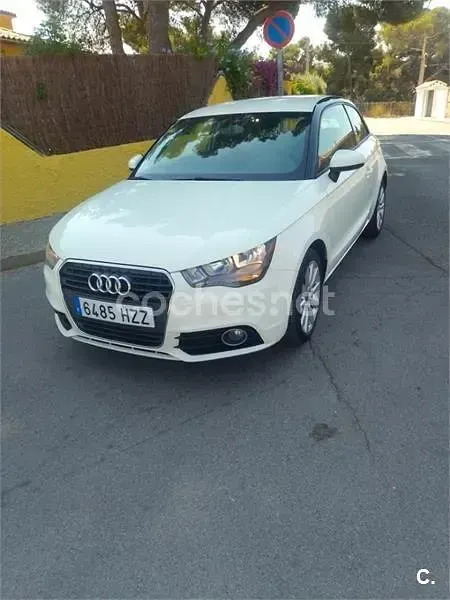 Usado Audi A1 90 CV (66 kW) 2014 Blanco Utilitario