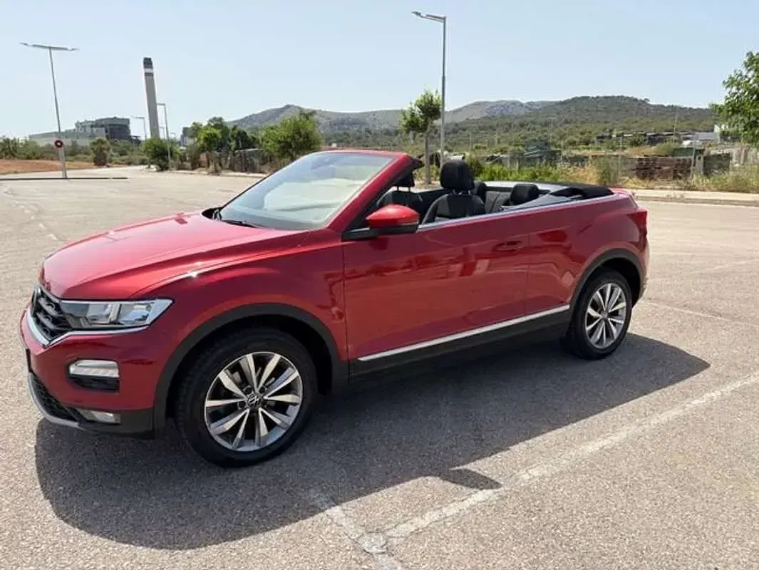 Usado VW T-Roc Advance 150 CV (110 kW) 2021 Burdeos SUV