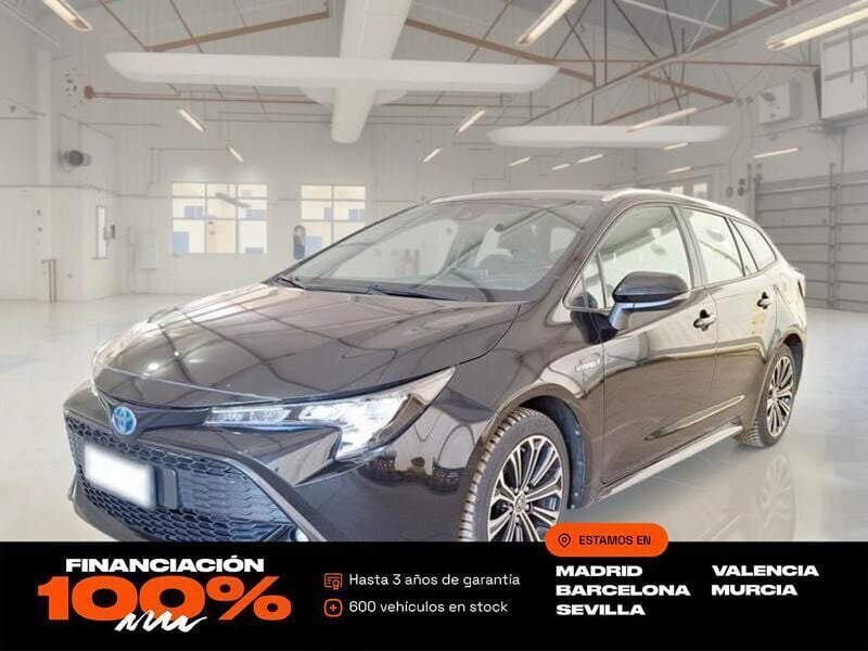 Negro Usado 2021 Toyota Corolla Advance Berlina | 18.850 € (Buen precio) - Imagen 1/4