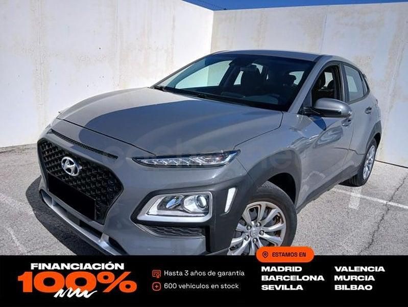 Usado Hyundai Kona 120 CV (88 kW) 2021 Gris / plata SUV