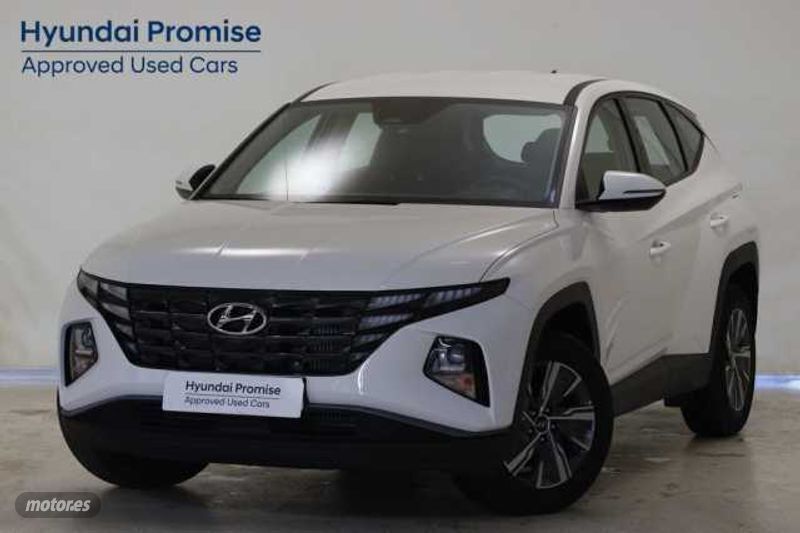 Atlas white Usado 2024 Hyundai Tucson SUV | 25.900 € (Precio justo) - Imagen 1/4
