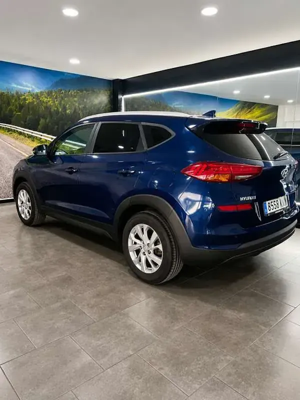 Usado Hyundai Tucson 132 CV (97 kW) 2019 Azul SUV