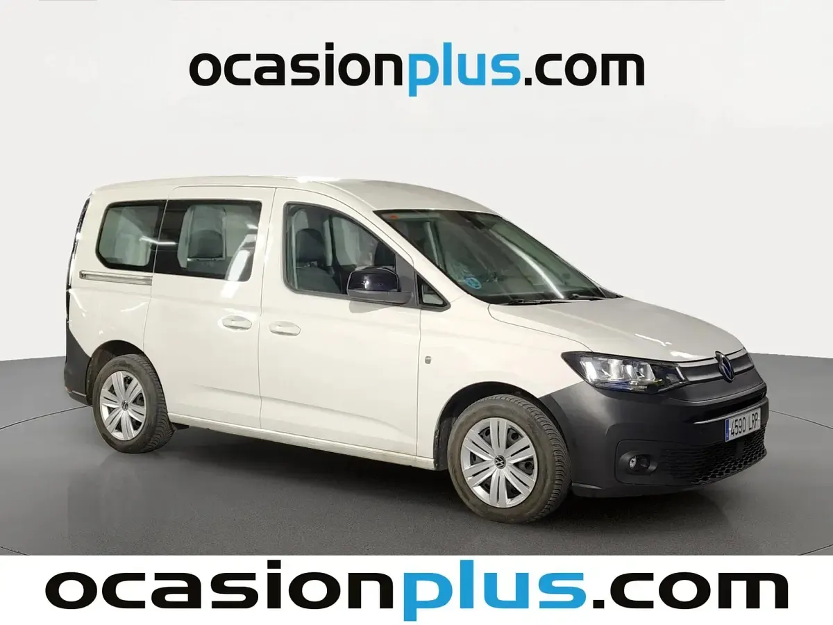 Usado VW Caddy 122 CV (89 kW) 2021 Blanco Monovolumen