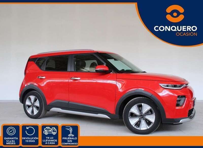 Rojo Usado 2021 Kia Soul EV SUV | 23.990 € (Buen precio) - Imagen 1/4