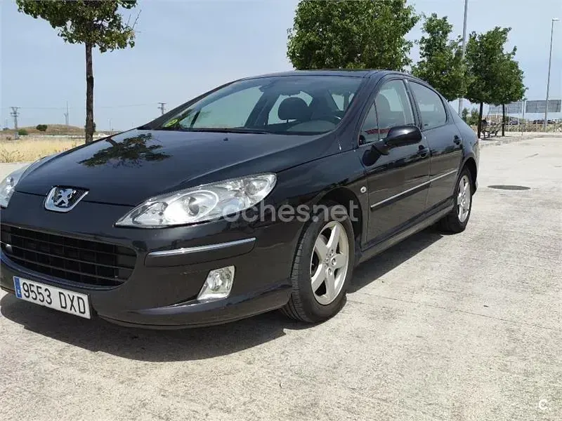 Usado Peugeot 407 110 CV (80 kW) 2006 Negro Berlina
