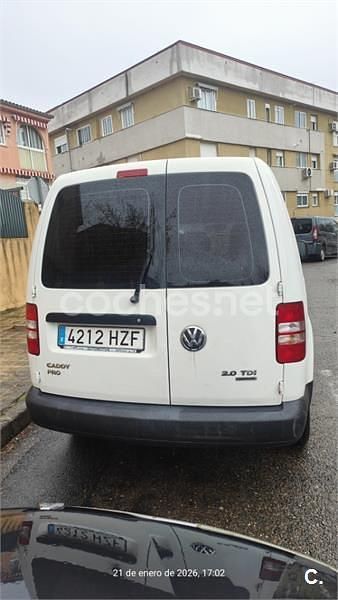 Begagnad VW Caddy Maxi Pro 110 HK (80 kW) 2014 Vit Minibuss