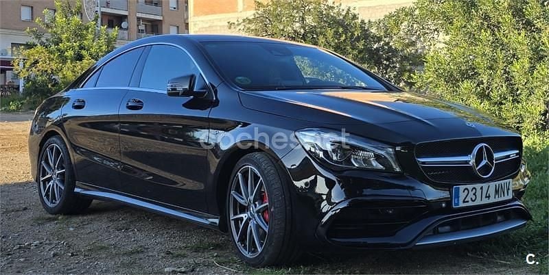 Negro Usado 2018 Mercedes CLA45 AMG Berlina | 38.500 € (Precio justo) - Imagen 1/4