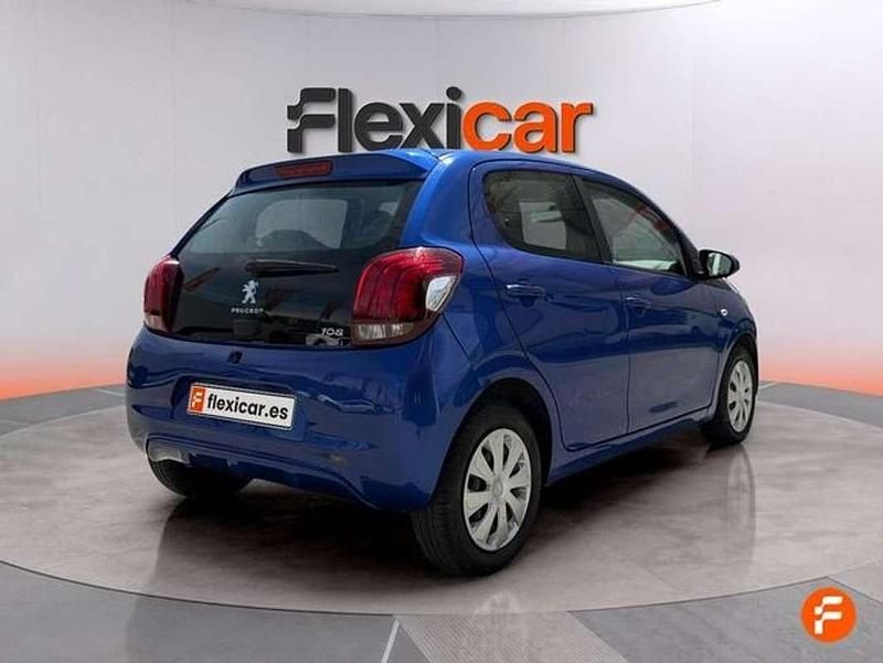Usado Peugeot 108 Active 72 CV (52 kW) 2021 Azul Utilitario