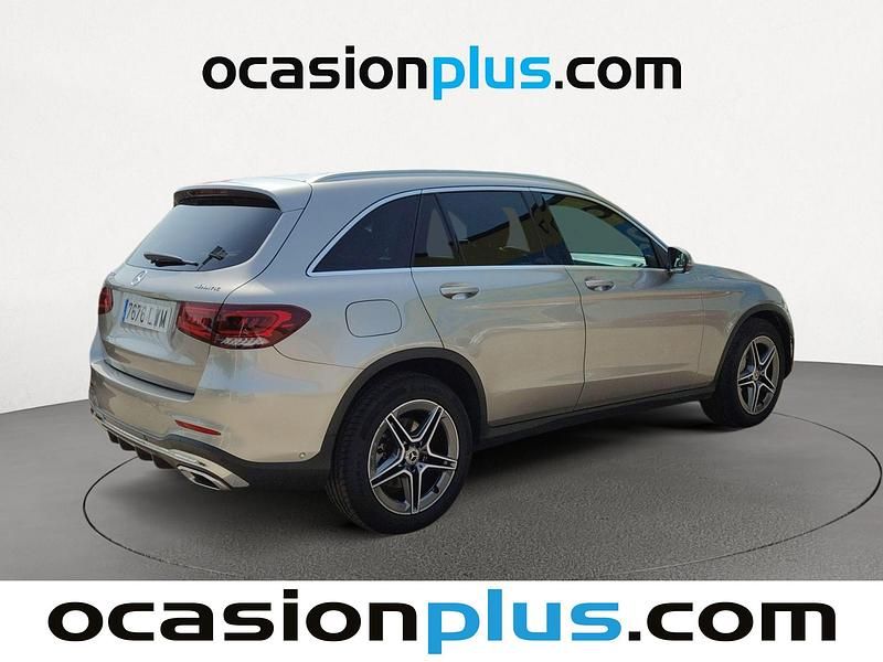 Usado Mercedes GLC220 AMG 194 CV (142 kW) 2022 Gris plata SUV