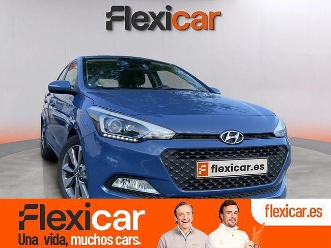 Azul Usado 2015 Hyundai i20 Berlina | 11.990 € (Precio justo) - Imagen 1/4