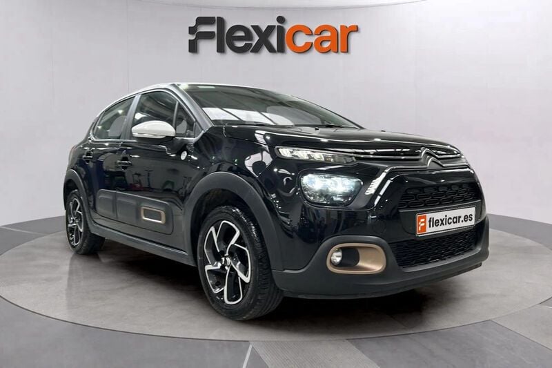 Negro Usado 2023 Citroën C3 PureTech Utilitario | 10.290 € (Buen precio) - Imagen 1/4