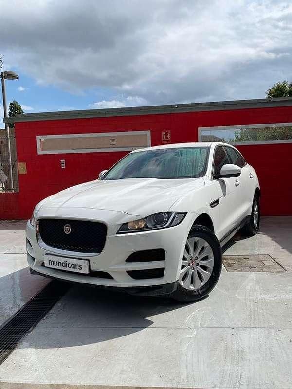 Usado Jaguar F-Pace Portfolio 180 CV (132 kW) 2017 Blanco SUV