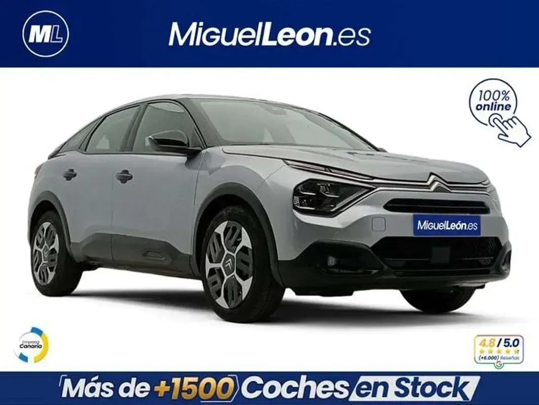 Usado Citroën C4 Feel 101 CV (74 kW) 2024 Gris SUV