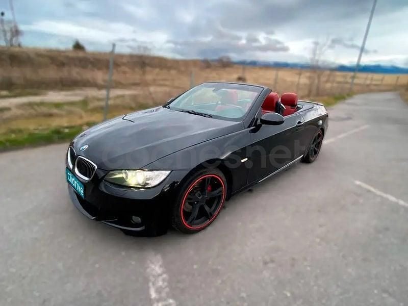 Usado BMW 320 Cabriolet 170 CV (125 kW) 2008 Negro Descapotable