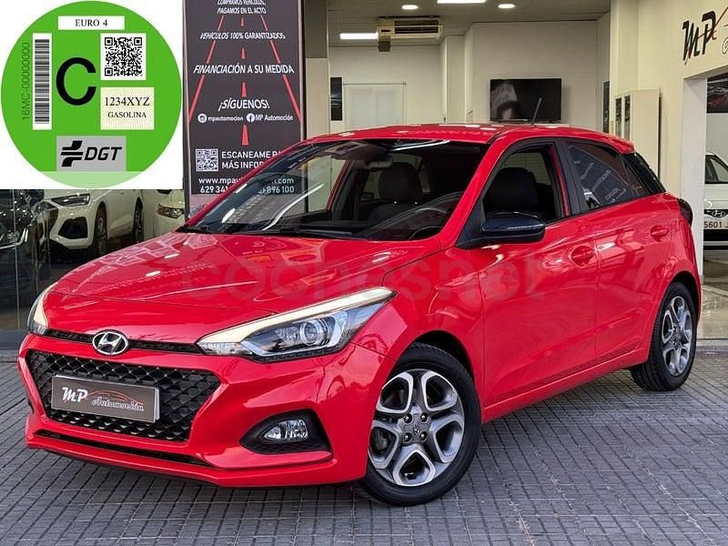 Rojo Usado 2020 Hyundai i20 Berlina | 11.990 € (Buen precio) - Imagen 1/4