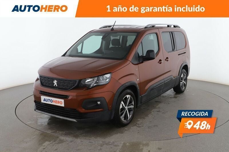 Marrón Usado 2021 Peugeot Rifter GT Monovolumen | 21.299 € (Un poco caro) - Imagen 1/3