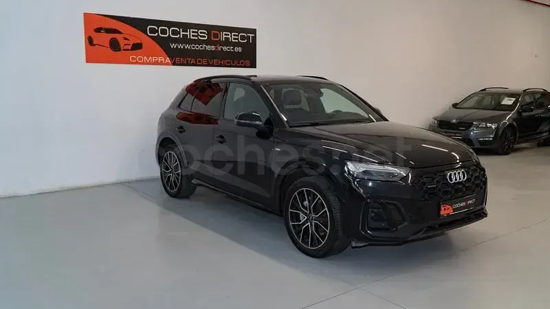 Usado Audi Q5 S-Line 367 CV (269 kW) 2022 Negro SUV