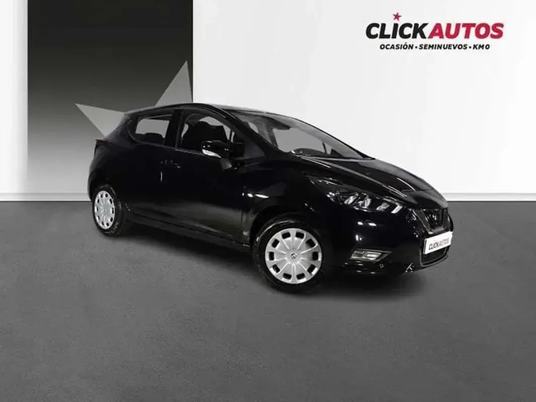 Usado Nissan Micra Acenta 101 CV (74 kW) 2023 Negro Utilitario