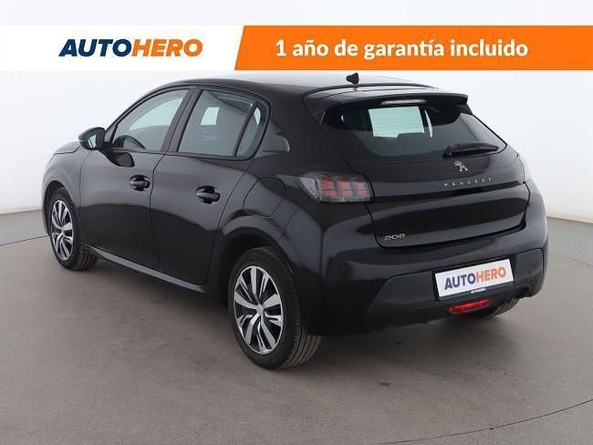 Usado Peugeot 208 Active 101 CV (74 kW) 2020 Negro Utilitario