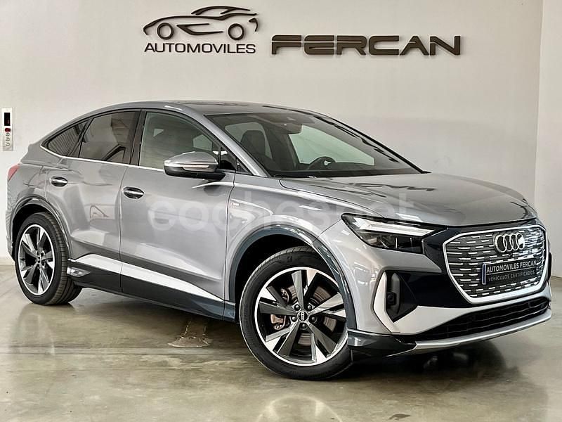 Eléctrico Usado 2022 Audi Q4 Sportback e-tron S-Line SUV | 44.990 € - Imagen 1/4