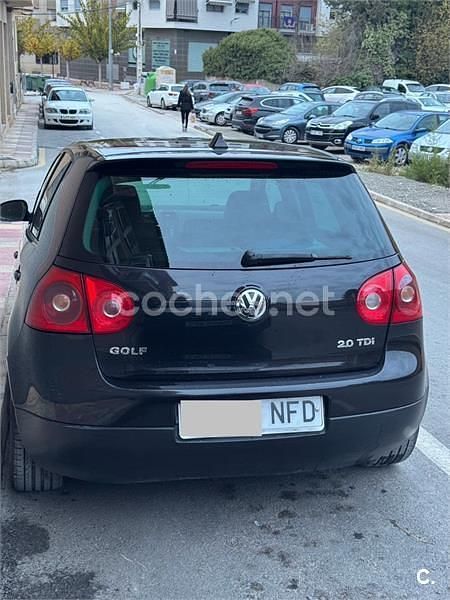 Usado VW Golf VI Sportline 140 CV (102 kW) 2008 Negro Utilitario
